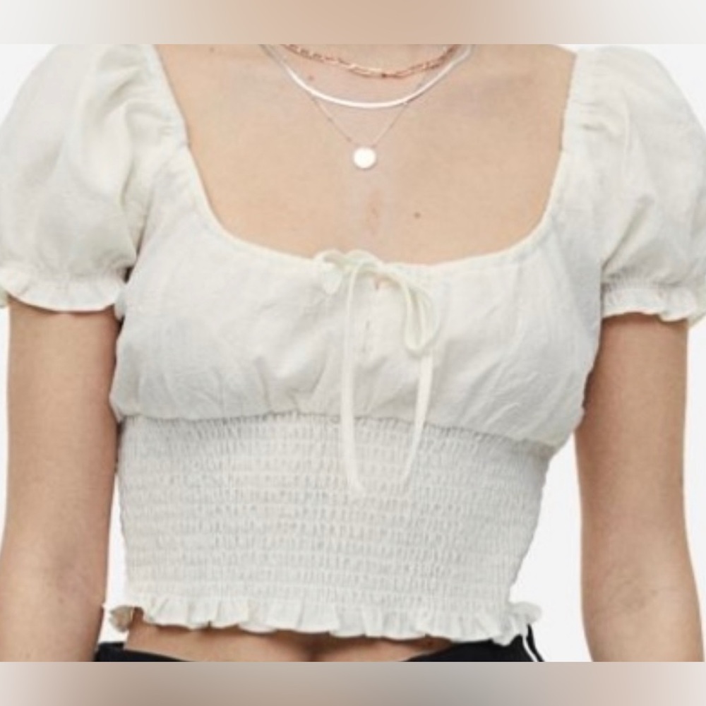 Creme top from H&M